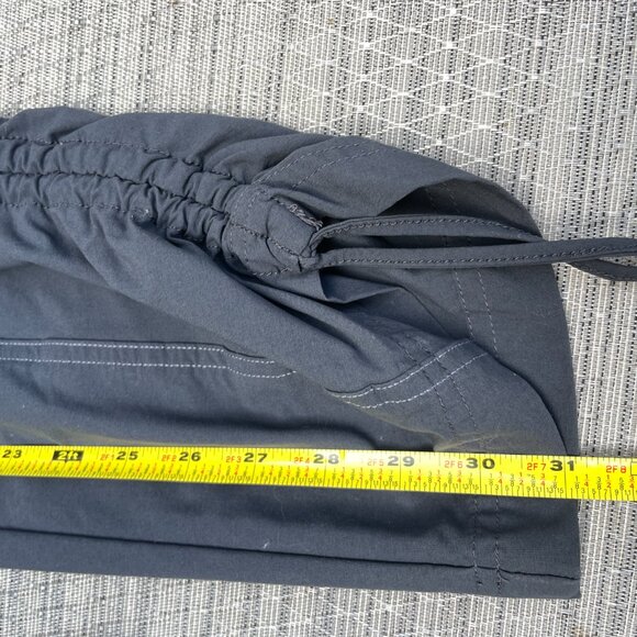KUHL Hiking Pants Women Size 6 R‎  Scrunch Ruched  Leg Stretch Nylon Gray Long - Picture 10 of 10